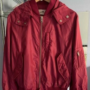 COACH Water Resistant Jacket w/ several pockets